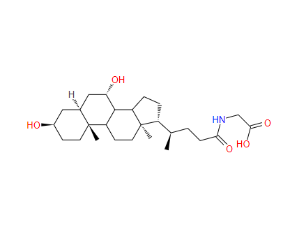 甘氨熊去氧膽酸CAS: 64480-66-6